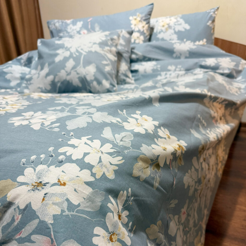 Lenjerie de pat florală 16 – vedere frontală