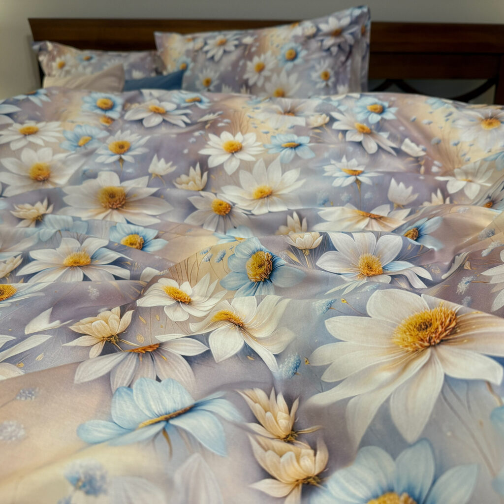 Lenjerie de pat florală 20 – in dormitor