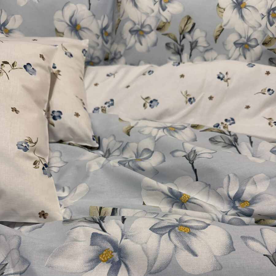 Lenjerie de pat florală 36 – vedere frontală