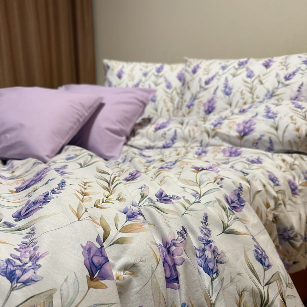 Lenjerie de pat florală 38 – vedere frontală